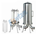 Stainless steel sanitary filter housing